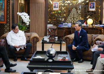 Perkuat Indonesia dalam Rantai Pasok Global,Menko Airlangga Bertemu dengan Federasi Industri Korea