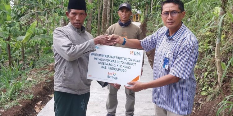 Dari Bekasi Hingga Probolinggo, BNI Bantu Perbaikan Infrastruktur Dorong Pertumbuhan Ekonomi di Desa